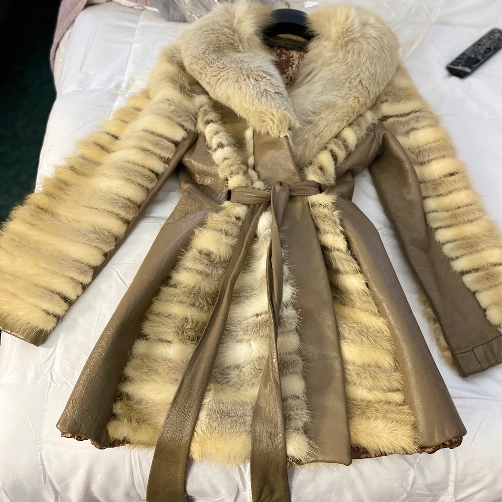 fur coat. S O L D.....